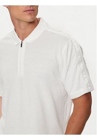 Armani Exchange Polo 6DZFLC ZJM5Z 1116 Biały Regular Fit. Typ kołnierza: polo. Kolor: biały. Materiał: bawełna #4