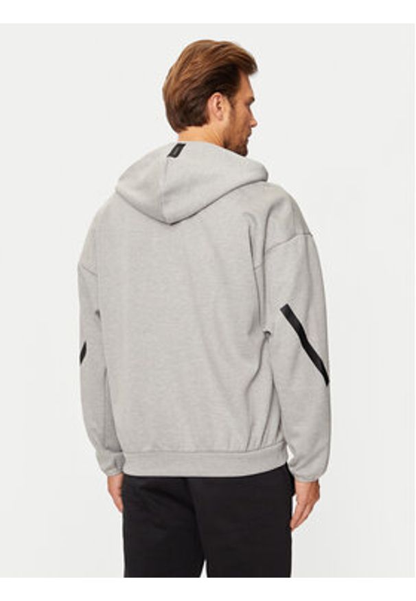 Adidas - adidas Bluza Z.N.E. JF2450 Szary Regular Fit. Kolor: szary. Materiał: bawełna, syntetyk