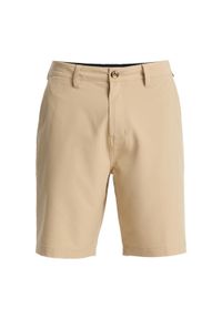 Quiksilver - Spodenki kąpielowe typu amphibian dla Mężczyzn UNION AMPH 20" Brązowy. Kolor: beżowy. Materiał: elastan, poliester, materiał. Styl: sportowy
