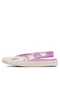 Converse Sandały Chuck Taylor All Star Dainty Sling Back Slip A01190C Biały. Kolor: biały. Materiał: materiał #3