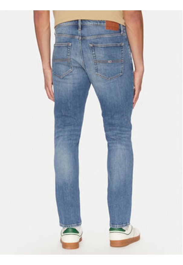 Tommy Jeans Jeansy Austin DM0DM20987 Niebieski Slim Fit. Kolor: niebieski
