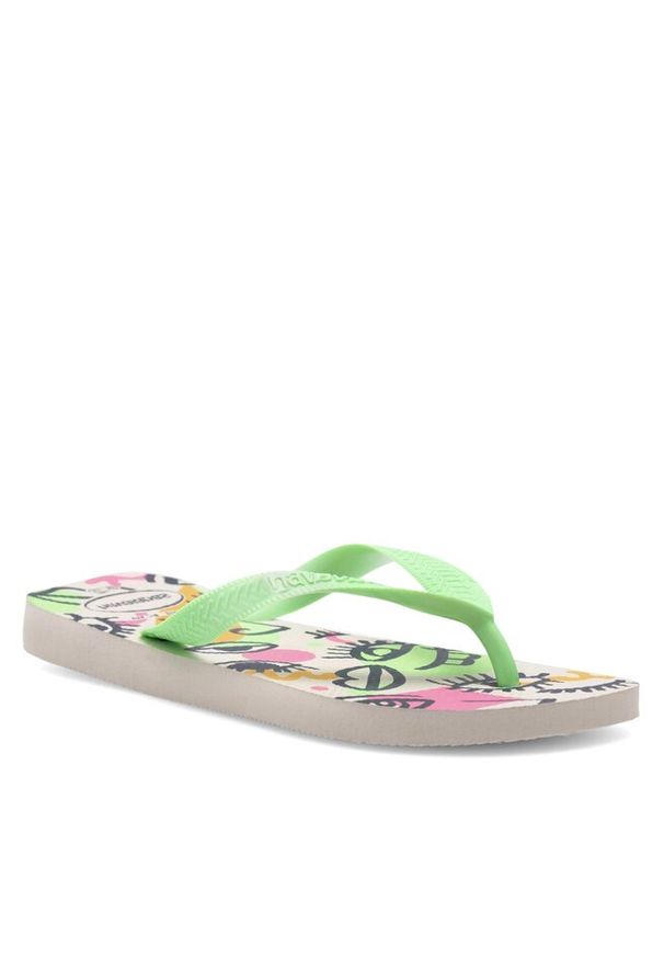 Japonki Havaianas. Wzór: kolorowy