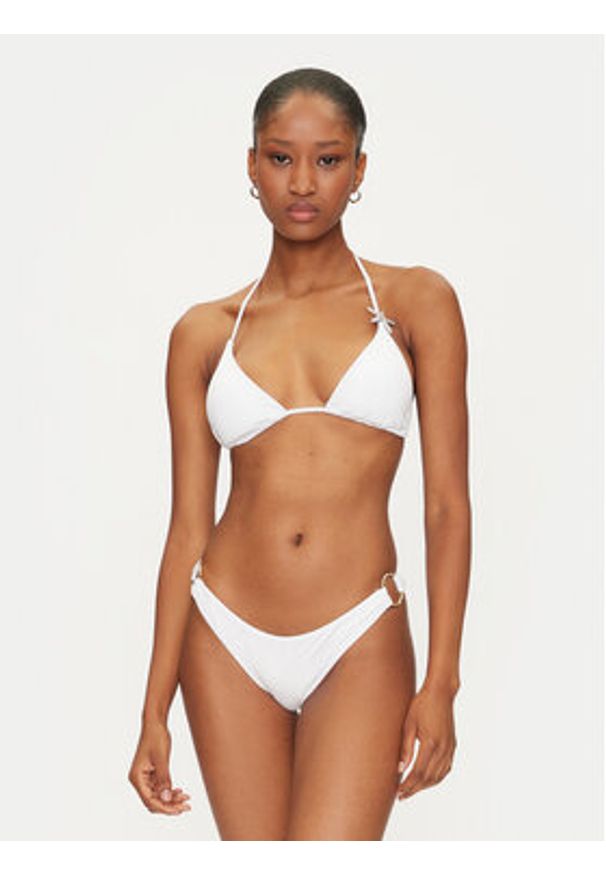 Guess Dół od bikini E5GO19 KC692 Biały. Kolor: biały. Materiał: syntetyk