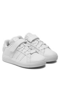 Adidas - adidas Sneakersy Star Wars Grand Court 2.0 IH7576 Biały. Kolor: biały. Materiał: skóra. Wzór: motyw z bajki
