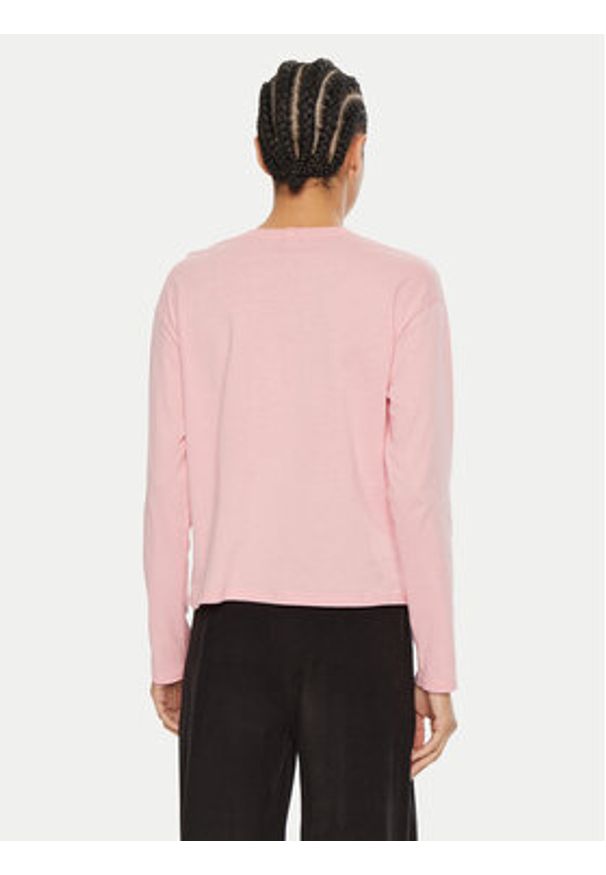 United Colors of Benetton - United Colors Of Benetton Koszulka piżamowa 30963M04S Różowy Regular Fit. Kolor: różowy. Materiał: bawełna