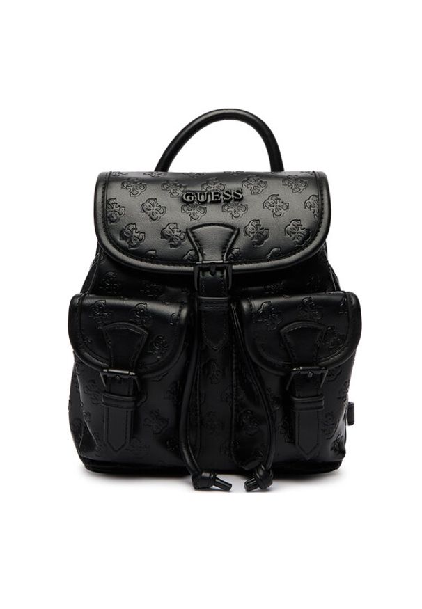 Guess Plecak V6GZ05 W2120 Czarny. Kolor: czarny. Materiał: skóra