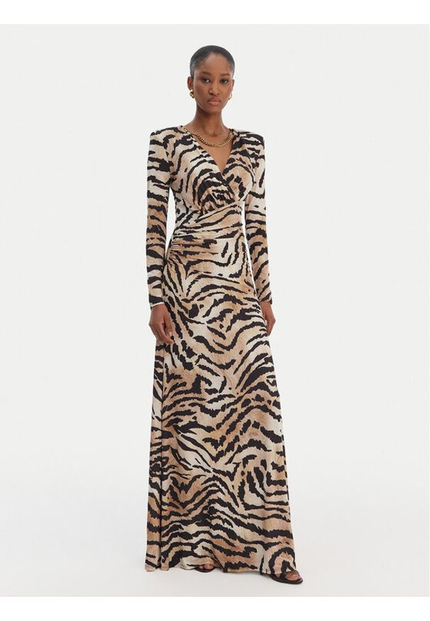 Marciano Guess Sukienka wieczorowa 6RGK09 6084A Kolorowy Regular Fit. Materiał: syntetyk. Wzór: kolorowy. Styl: wizytowy