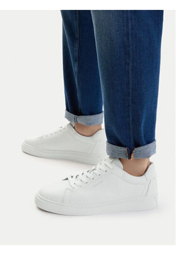 GANT - Gant Sneakersy 32631226 Biały. Kolor: biały. Materiał: skóra