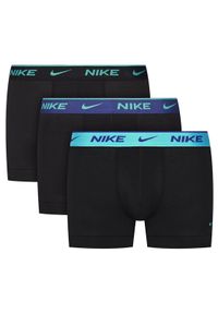 Nike Komplet 3 par bokserek 0000KE1008 Czarny. Kolor: czarny. Materiał: bawełna