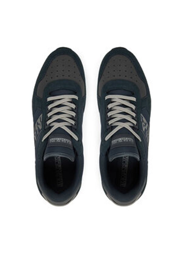 Napapijri Sneakersy Stab NP0A88XI Granatowy. Kolor: niebieski. Materiał: zamsz, skóra