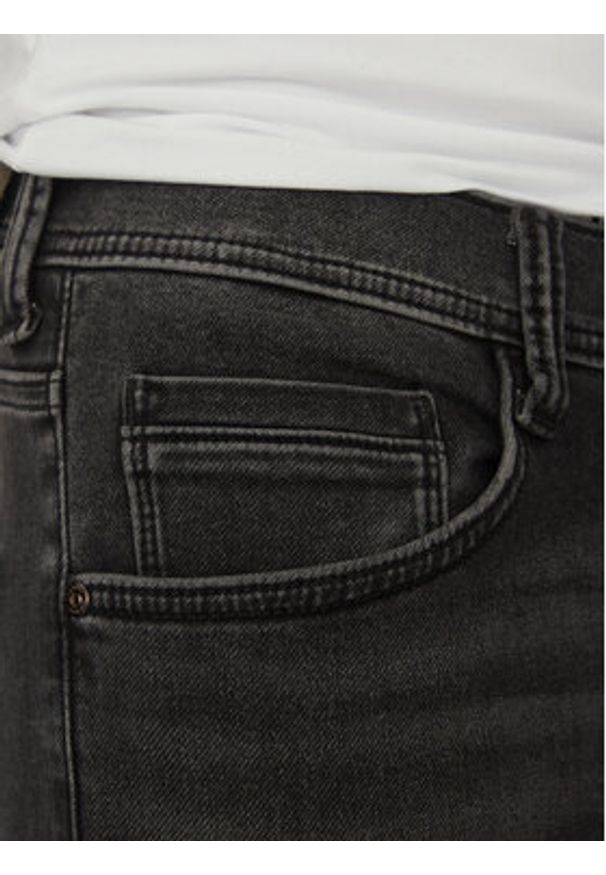 Mustang Jeansy Oregon 1013713 Czarny Slim Fit. Kolor: czarny