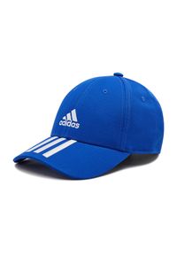 Adidas - Czapka z daszkiem adidas. Kolor: niebieski
