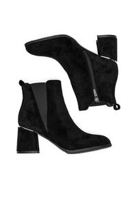 Jenny Fairy Botki WFA3048-1 Czarny. Kolor: czarny. Materiał: materiał #4