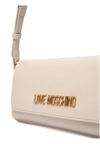 Love Moschino - LOVE MOSCHINO Torebka JC4058PP0NLO0110 Écru. Kolor: kremowy. Materiał: skórzane #6