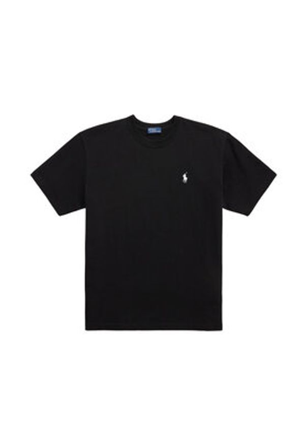 Polo Ralph Lauren T-Shirt 211967104002 Czarny Relaxed Fit. Typ kołnierza: polo. Kolor: czarny. Materiał: bawełna