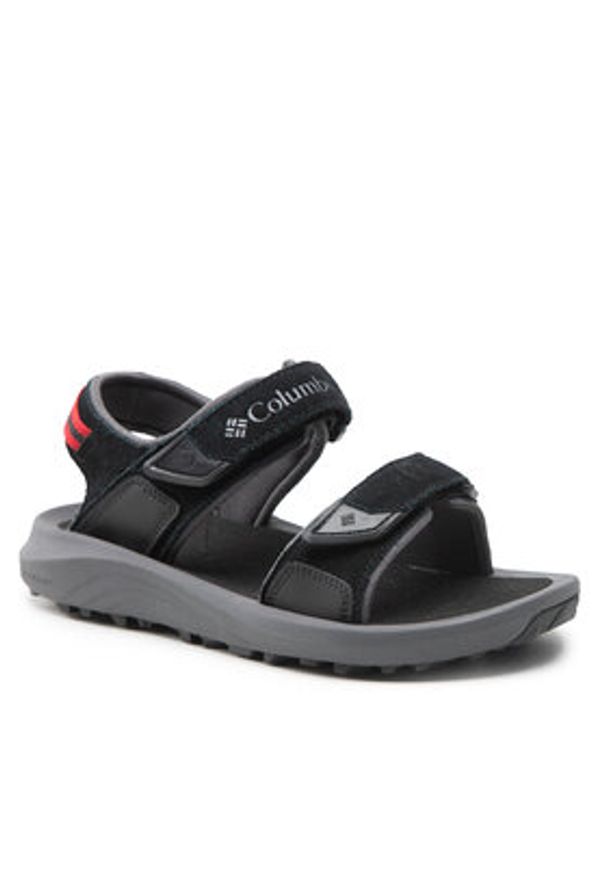columbia - Columbia Sandały Trailstorm Hiker 2 Strap BM9262 Czarny. Kolor: czarny. Materiał: skóra, zamsz