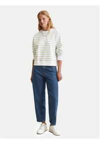 Marc O'Polo Denim Bluza 500 0006 574 Zielony Oversize. Typ kołnierza: polo. Kolor: zielony. Materiał: bawełna #4
