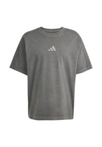 Adidas - Koszulka ALL SZN Washed. Kolor: czarny. Materiał: bawełna