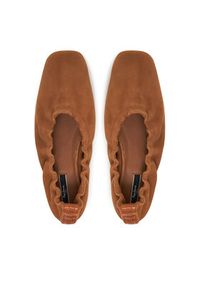 Pepe Jeans Baleriny Poppy Basic PLS10430 Brązowy. Kolor: brązowy. Materiał: skóra, zamsz #4