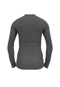 Koszulka damska Odlo BL TOP crew neck l/s ACTIVE WARM ECO. Kolor: wielokolorowy, czarny, szary