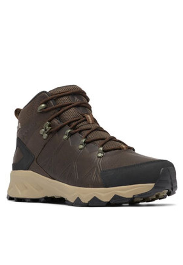 columbia - Columbia Trekkingi Peakfreak II Mid Outdry Leather 2100701 Brązowy. Kolor: brązowy. Materiał: skóra. Sport: turystyka piesza