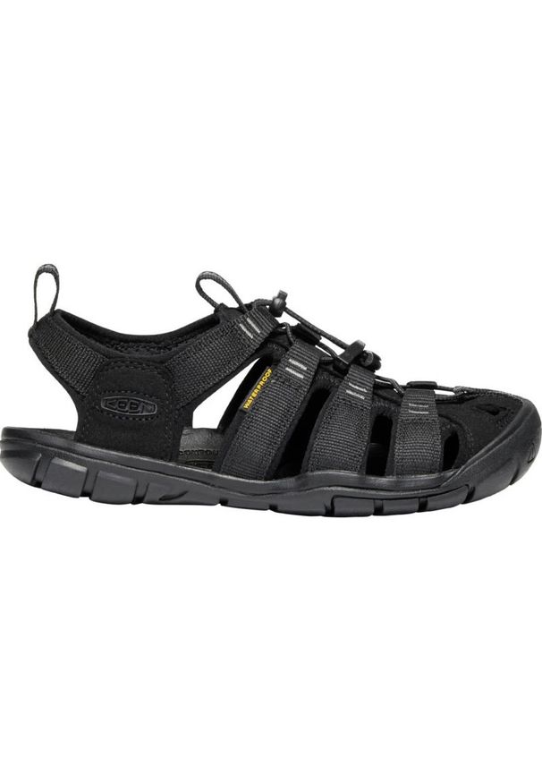 keen - Sandały Keen Wm's Clearwater Cnx W 1020662 czarne. Okazja: na plażę. Kolor: czarny. Materiał: syntetyk