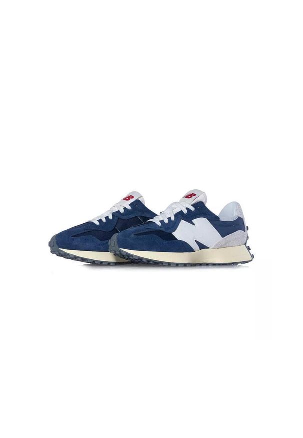 Buty do chodzenia męskie New Balance Nb 327. Zapięcie: sznurówki. Kolor: niebieski. Materiał: materiał, tkanina, skóra. Szerokość cholewki: normalna. Sport: turystyka piesza