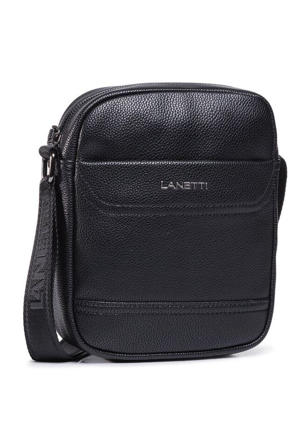 Saszetka Lanetti. Kolor: czarny