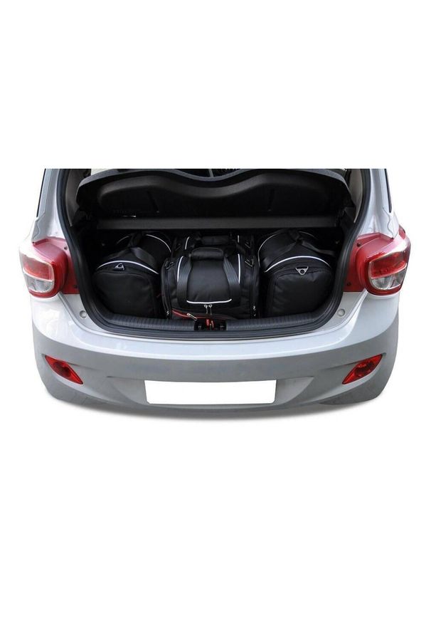 KJUST - Torby Do Bagażnika Hyundai I10 2013-2020 4Szt Kjust. Kolor: czarny. Styl: sportowy