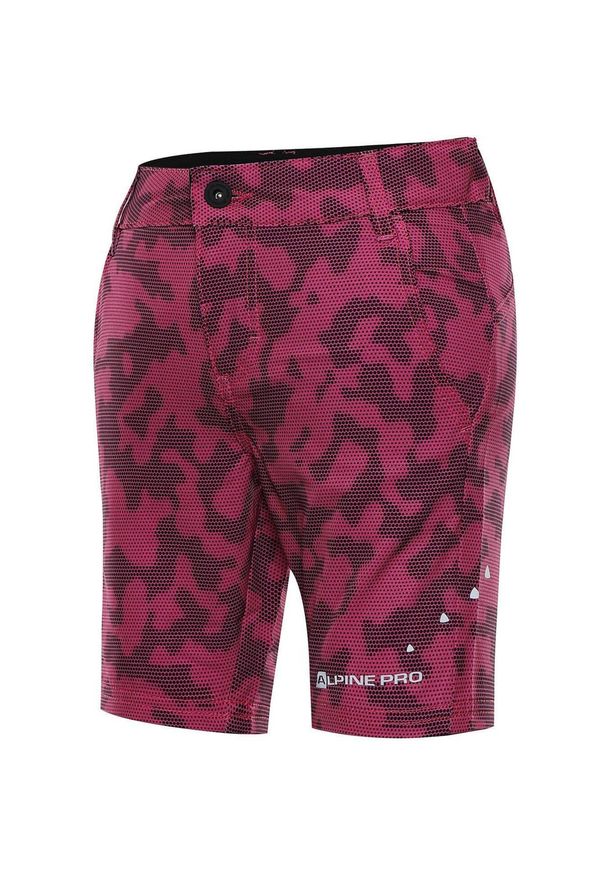 ALPINE PRO - Alpine Pro Trento 2 Dziecięce Spodenki Softshell Wodoodporne. Kolor: zielony. Materiał: softshell. Sezon: lato. Styl: sportowy. Sport: turystyka piesza