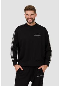 Armani Exchange - ARMANI EXCHANGE Czarna męska bluza, Rozmiar XL. Kolor: czarny #1