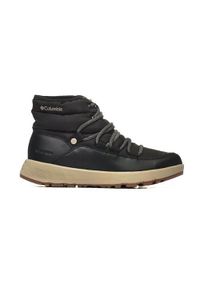 columbia - Buty do chodzenia damskie Columbia Slopeside Village Omni-heat Mid. Zapięcie: sznurówki. Kolor: czarny. Materiał: materiał, syntetyk. Szerokość cholewki: normalna. Technologia: Omni-Heat (Columbia). Sport: turystyka piesza