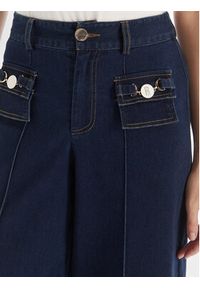 Fracomina Jeansy FS25WV3004W78201 Granatowy Wide Leg. Kolor: niebieski #4