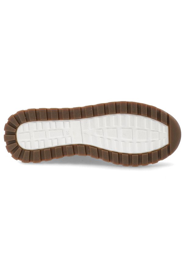 Białe Sneakersy Wasak Stylowe Obuwie Damskie. Okazja: na co dzień. Zapięcie: sznurówki. Kolor: biały. Materiał: jeans, nubuk, skóra. Wzór: grochy. Sezon: lato