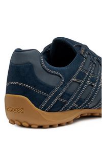 Geox Sneakersy U Snake Original U56MNB 022EK C4002 Granatowy. Kolor: niebieski. Materiał: zamsz, skóra #3