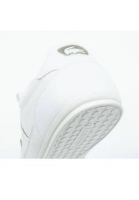 Buty Lacoste Chaymon 0721 M 7-41CMA006321G białe. Okazja: na co dzień. Zapięcie: sznurówki. Kolor: biały. Materiał: materiał, skóra ekologiczna. Szerokość cholewki: normalna #7