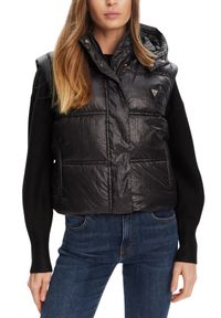 Guess - GUESS Czarna damska kamizelka Padded Vest, Rozmiar XS. Kolor: czarny #3