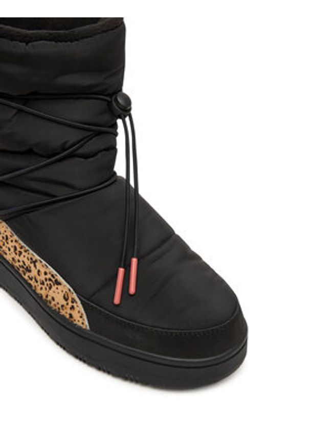 Puma Śniegowce Snowbae Wns Animal Flair 402654 01 Czarny. Kolor: czarny. Materiał: materiał