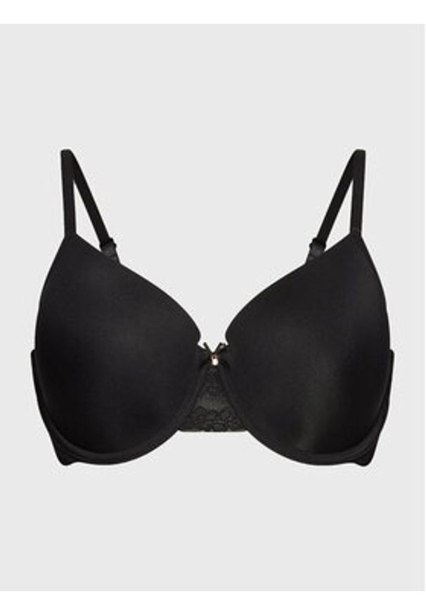 Dorina Biustonosz z fiszbiną Adele D17165A Czarny. Kolor: czarny. Materiał: syntetyk
