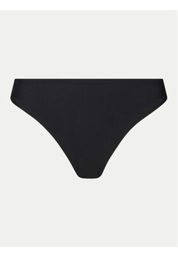 Calvin Klein Swimwear Dół od bikini KW0KW02384 Czarny. Kolor: czarny. Materiał: syntetyk