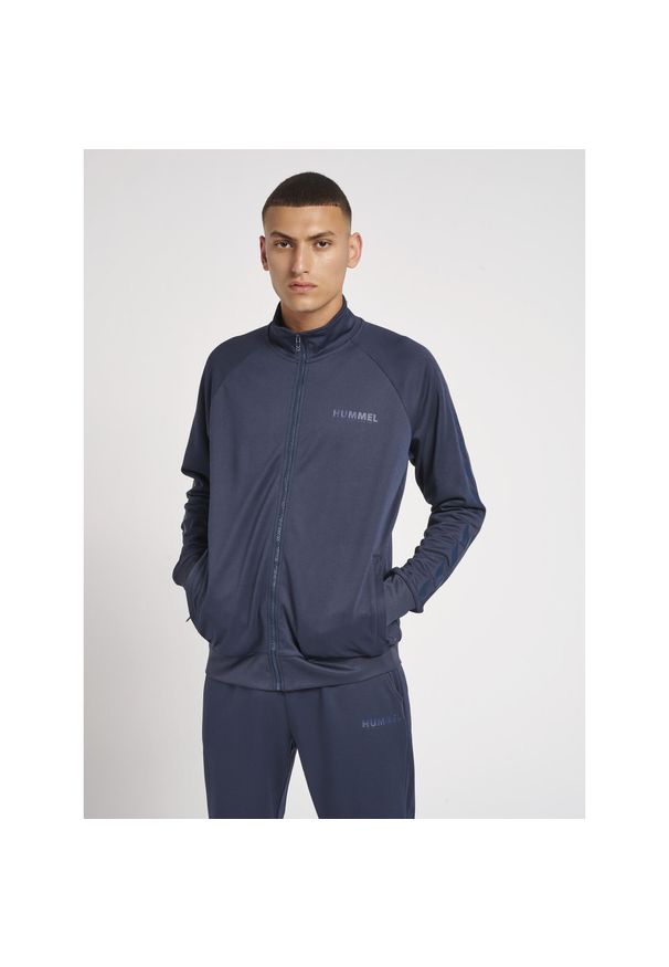 Bluza do piłki ręcznej męska Hummel Poly Zip. Kolor: wielokolorowy, niebieski, zielony