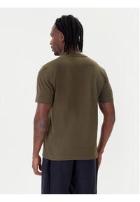 Aeronautica Militare T-Shirt 261TS1580UJ00372 Zielony Regular Fit. Kolor: zielony. Materiał: bawełna #3
