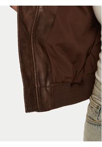 Guess Kurtka bomber W5RL21 WGW40 Brązowy Regular Fit. Kolor: brązowy. Materiał: syntetyk #3