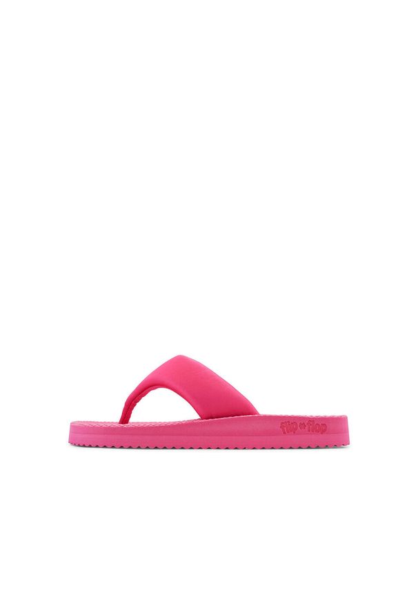 Flip*Flop - Japonki basenowe damskie Flip Flop Comfy Paddy lekkie. Okazja: na plażę. Kolor: różowy. Sezon: lato. Styl: sportowy