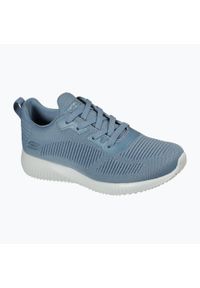 skechers - Buty damskie SKECHERS Bobs Sport Squad Tough Talk. Kolor: niebieski. Model: Skechers Sport