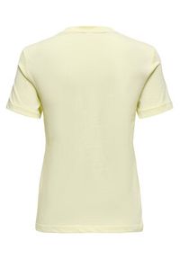 only - ONLY T-Shirt Fun Life 15349901 Żółty Regular Fit. Kolor: żółty. Materiał: bawełna #6