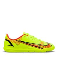 Buty piłkarskie Nike Mercurial Vapor 14 Academy Ic Jr CV0815-760 wielokolorowe żółcie. Kolor: wielokolorowy. Materiał: guma, syntetyk, materiał. Szerokość cholewki: normalna. Sport: piłka nożna #3