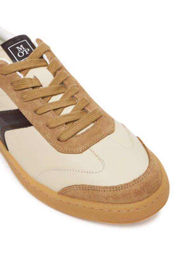 Marc O'Polo Sneakersy 507 26263501 100 Beżowy. Kolor: beżowy. Materiał: skóra
