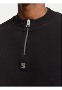 Hugo - HUGO T-Shirt Dabi 50563018 Czarny Regular Fit. Kolor: czarny. Materiał: bawełna #5
