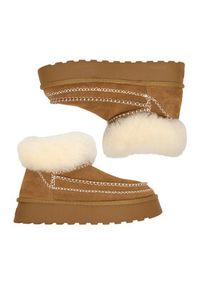 Badura Śniegowce C-IZI-TS6294-01 Brązowy. Kolor: brązowy. Materiał: zamsz, skóra #6